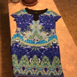 Ronni Nicole 🦋 short-sleeved dress, size L